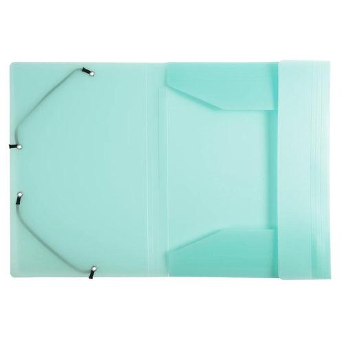 Capa com Elásticos A4 PP Exacompta Chromaline Pastel Verde