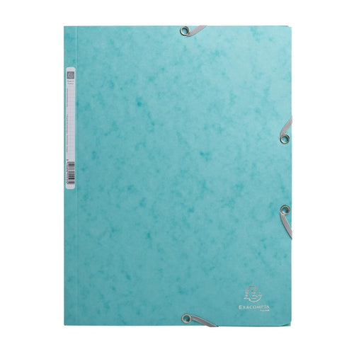 Capa Com Elásticos A4 Cla Exacompta Skandi Azul Fosco