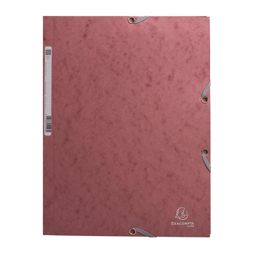 Capa Com Elásticos A4 Cla Exacompta Skandi Rosa