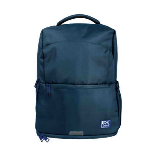 Mochila Escolar Oxford B-Out 42x30x15-20cm Azul Marinho