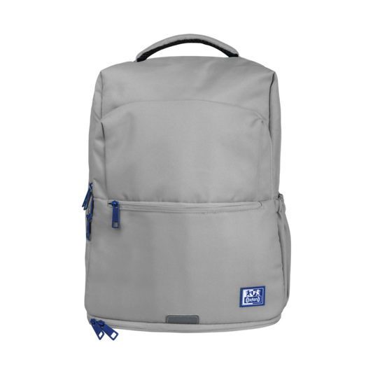 Mochila Escolar Oxford B-Out 42x30x15-20cm Cinza