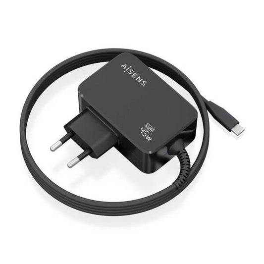 Carregador GaN 45W PD3.0 1xUSB-C 1.8M, Preto
