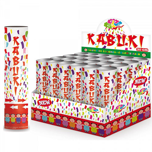 Lança Confettis Metal/Multicolor 35cm
