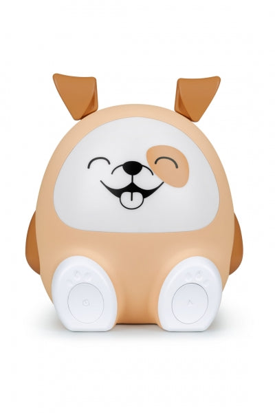 Coluna Portátil Bluetooth Bigben Kids e Luz Noturna Cão