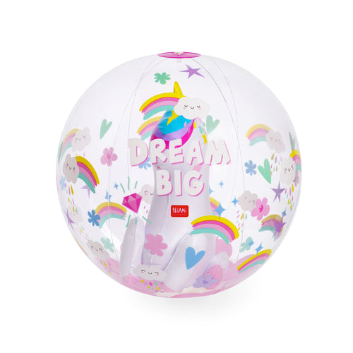 Bola de Praia Inflável Glitter Legami - Unicórnio