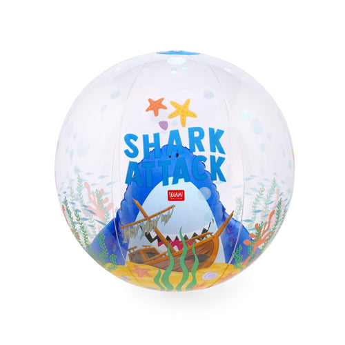 Bola de Praia Inflável Glitter Legami - Tubarão