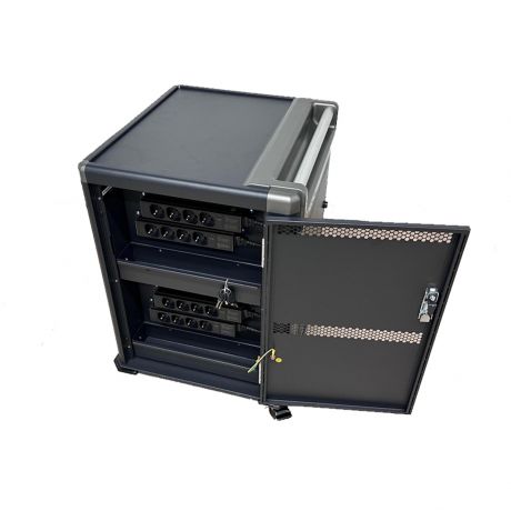 Armário de Carregamento Preto de 16 Dispositivos EW1703