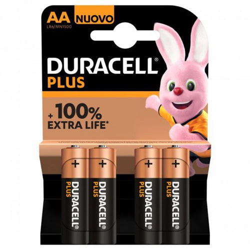 Pilhas Alcalinas Duracell AA LR06 1.5V Power Boost Pack 4