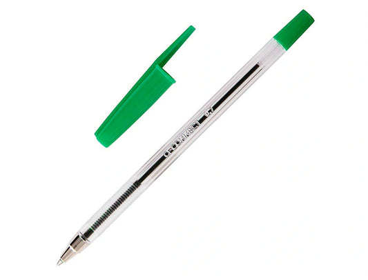 Esferográfica Verde Ponta Média Cx.50