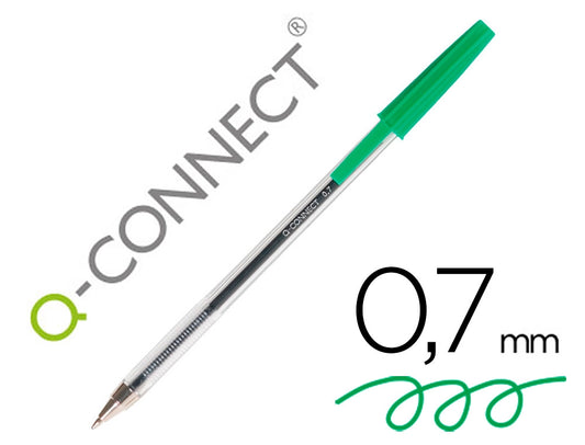 Esferográfica Verde Ponta Média Cx.50