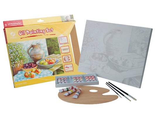 Conjunto de Pintura a Óleo