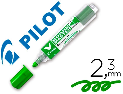 Marcador Quadro Branco Pilot V-Board Master Begreen Verde Cx.10