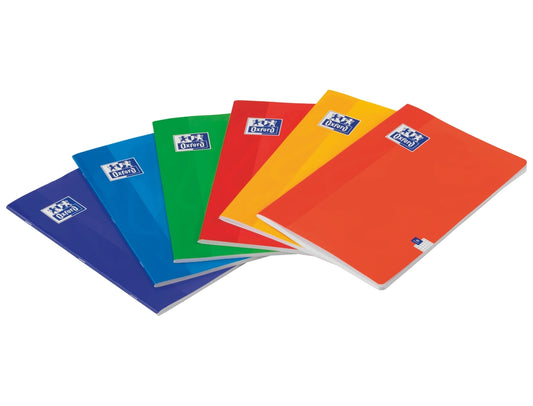 Caderno Oxford A4 80 Folhas 2 Linhas Sortido