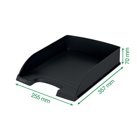 Tabuleiro Secretária Recycle Opaco Preto Leitz