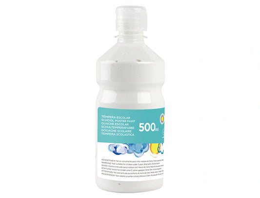 Guache Escolar 0,5L Branco