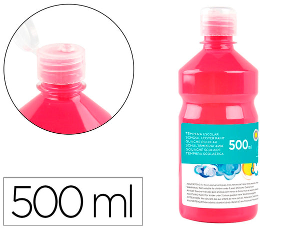 Guache Escolar 0,5L Magenta