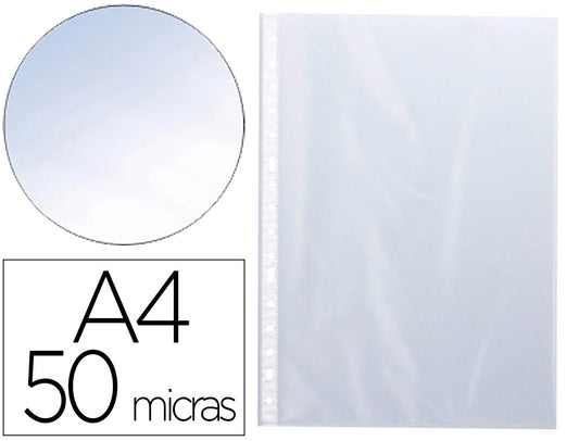 Bolsas Catálogo (micas) A4 Cristal 50 mícrones - Emb. 100