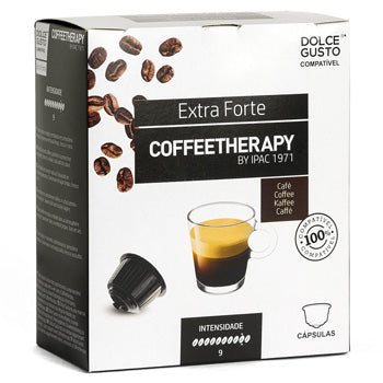 Café Cápsulas p/ Dolce Gusto CoffeeTherapy Extra Forte 32un