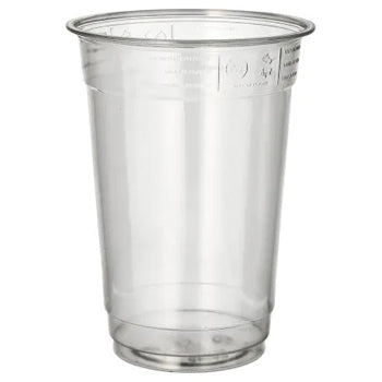 Copos PET 400ml 12,5cm Transparente 50un