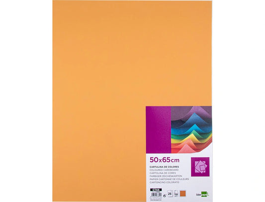 Cartolina 50X65mm 180gr Avelã 25uni