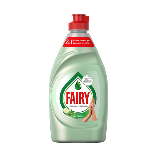 Detergente Manual Loiça Fairy Aloe Vera 340ml 2un