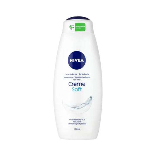 Gel de Banho Nivea Creme Soft 750ml