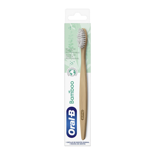 Escova de Dentes Oral-B Bambu 2un