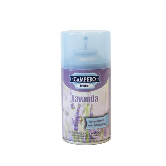 Recarga Ambientador Campero Tronic Aerosol Lavanda 250ml