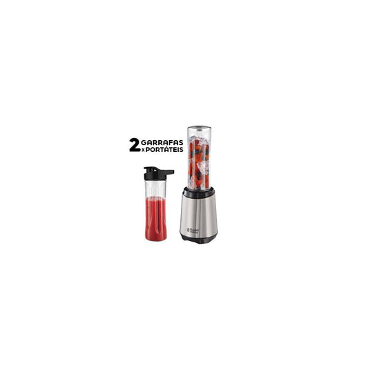 Liquidificador RUSSELL HOBBS Mix Go Steel 2 Garrafas 600ml