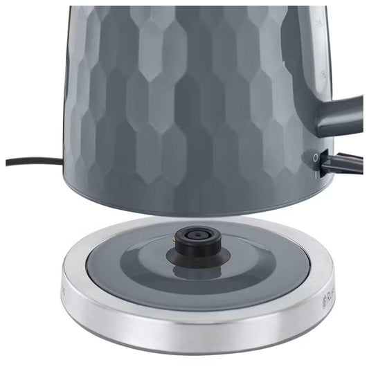 Jarro Elétrico RUSSELL HOBBS Honeycomb Cinza