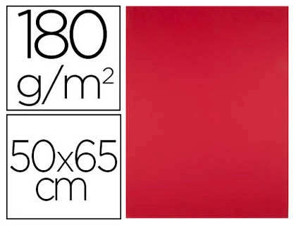 Cartolina 50X65mm 180gr Vermelho Natal Pack 25uni