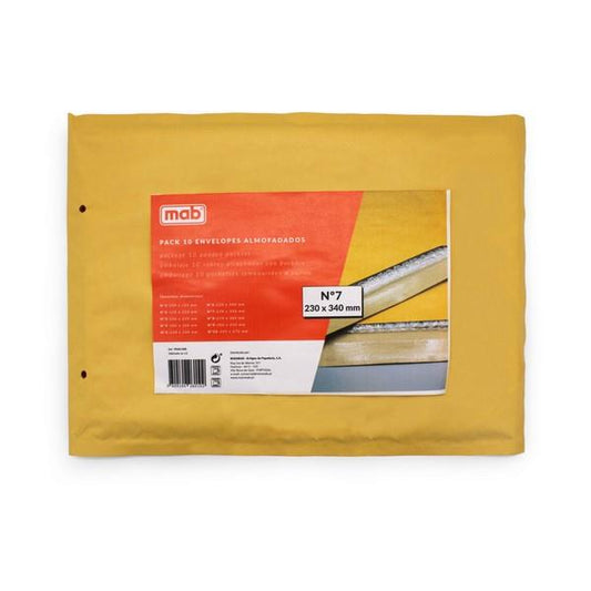 Sacos Almofadados Kraft Nº7 250X350mm Pack10