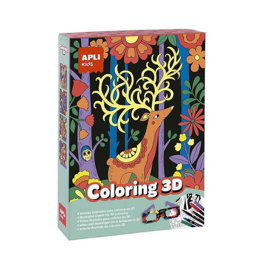 Jogo Educativo Apli Kids Colorir 3D