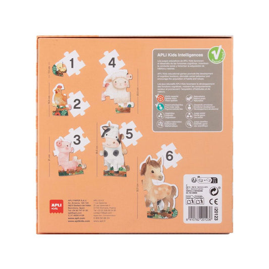 Puzzle Progressivo My First Farm