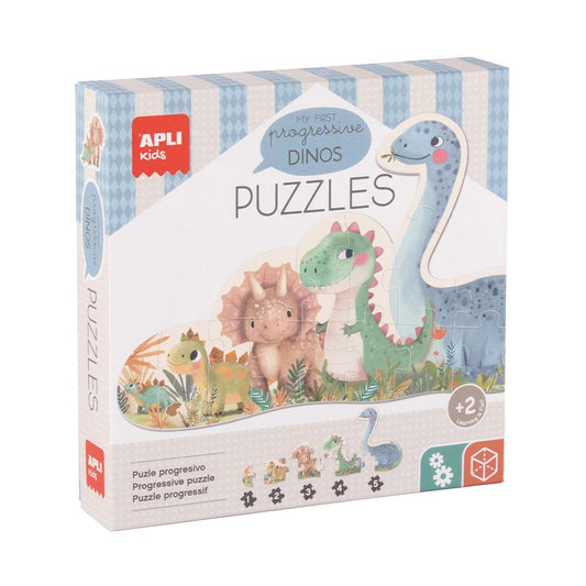 Puzzle Progressivo My First Dinos