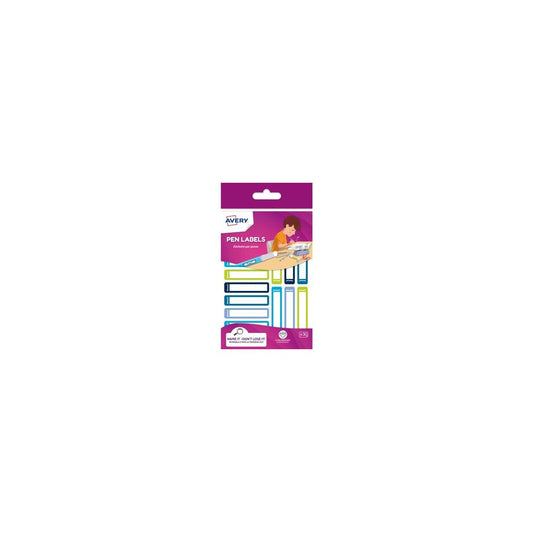Etiquetas para Canetas 50x10mm Avery 2 Folhas 30un