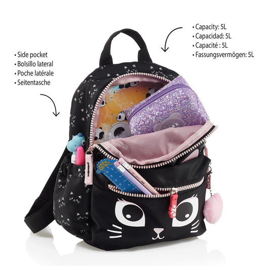 Mochila Infantil Mini Gatinha 5L