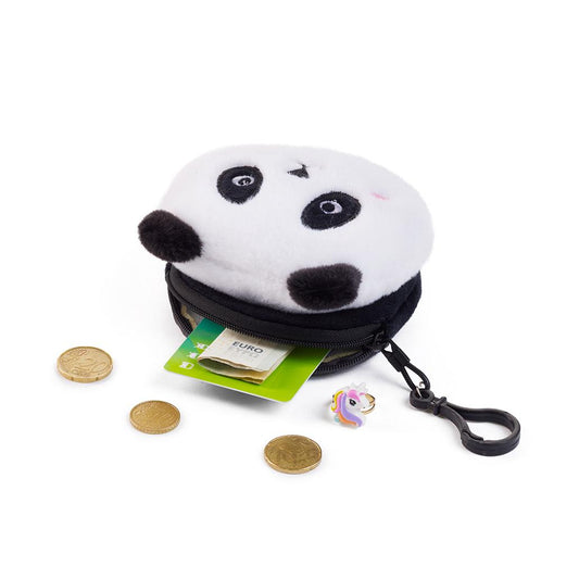 Porta Moedas c/ Porta Chaves Panda