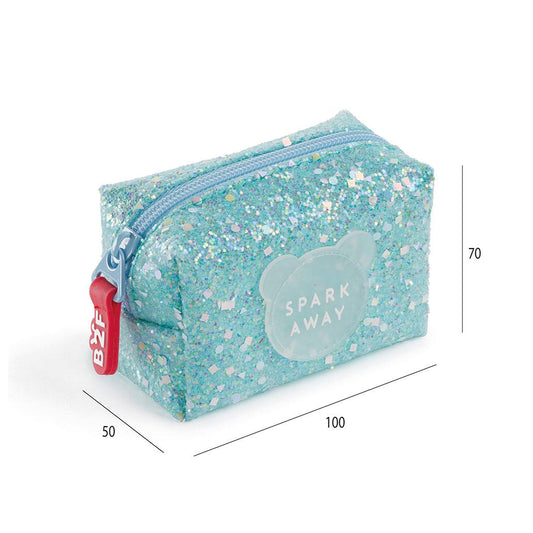 Porta Moedas Keep It Shiny Azul