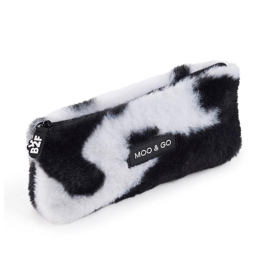 Estojo Peluche Moo/Go Preto