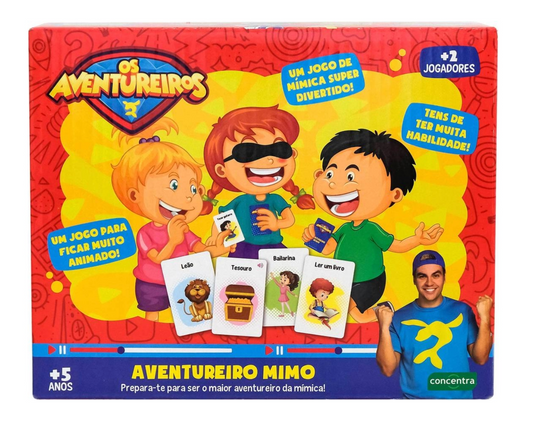 Jogo Concentra Luccas Neto - Aventureiro Mimo