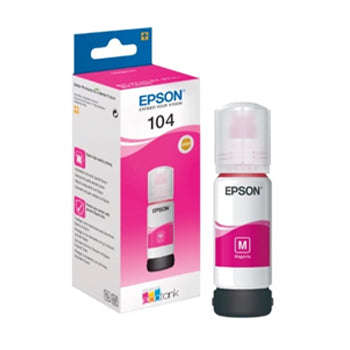 Tinteiro Epson 104 Magenta C13T00P340 70ml 7500 Pág.