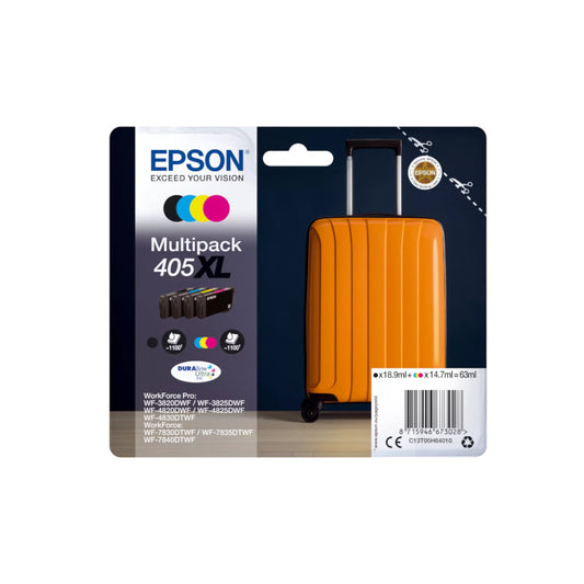 Pack Tinteiros Epson 405XL 4 Cores C13T05H64010