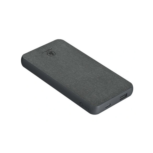 Powerbank 10000mAh PowerPack Fabric 10 Cinza