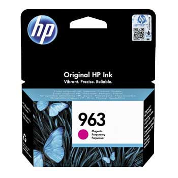 Tinteiro HP 963 Magenta 3JA24A 11ml 700 Pág.