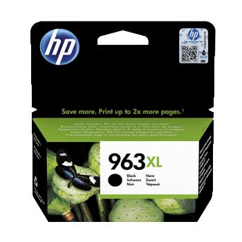 Tinteiro HP 963XL Preto 3JA30A 48ml 2000 Pág.