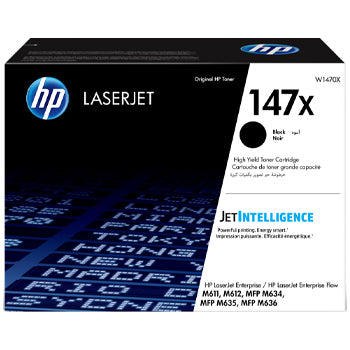 Toner HP 147X Preto W1470X 25200 Pág.