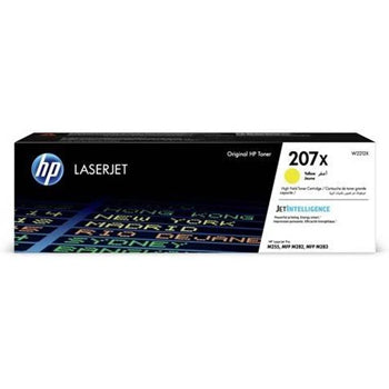 Toner HP 207X Amarelo W2212X 2450 Pág.