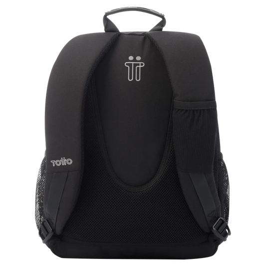 Mochila Escolar 8 a 12 anos Acuarela Preta