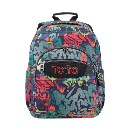 Mochila Escolar 8 a 12 anos Acuarela 6JO